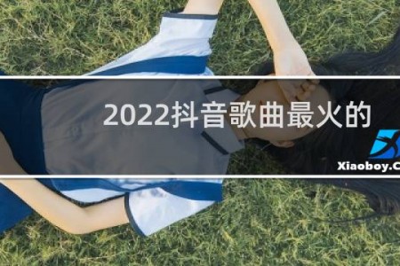 2022抖音歌曲最火的歌